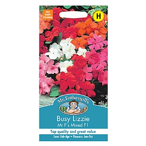 Mr Fothergills Busy Lizzie Mr F's Mixed F1 Seeds