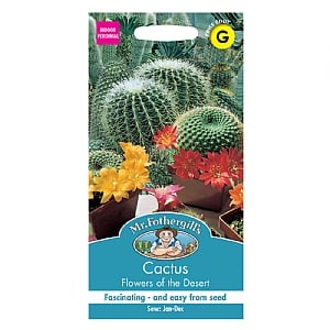 Mr Fothergills Cactus Flowers Of The Desert Seeds