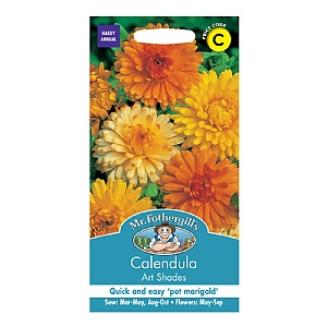 Mr Fothergills Calendula Art Shades Seeds