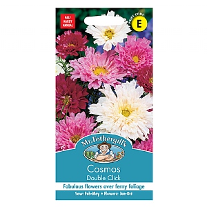 Mr Fothergills Cosmos Double Click Seeds