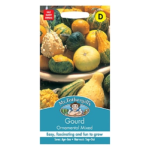 Mr Fothergills Gourd Ornamental Mixed Seeds