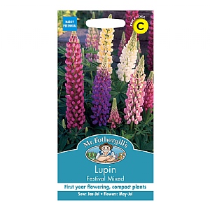 Mr Fothergills Lupin Festival Mixed Seeds