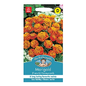 Mr Fothergills Marigold (French) Honeycomb Seeds