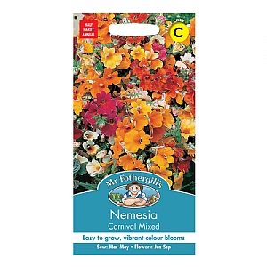 Mr Fothergills Nemesia Carnival Mixed Seeds
