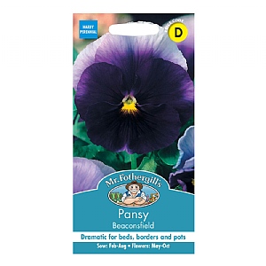 Mr Fothergills Pansy Beaconsfield Seeds