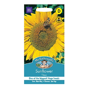 Mr Fothergills Sunflower Titan Seeds