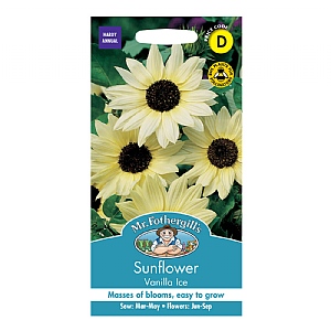 Mr Fothergills Sunflower Vanilla Ice Seeds