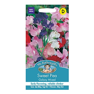 Mr Fothergills Sweet Pea Galaxy Seeds