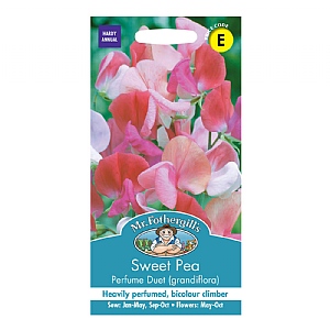 Mr Fothergills Sweet Pea Perfume Duet (Grandiflora) Seeds