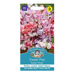 Mr Fothergills Sweet Pea Ripple Mixed Seeds