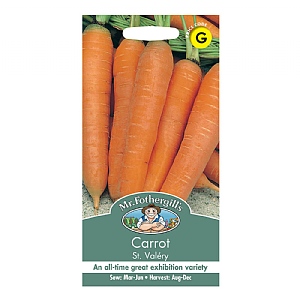 Mr Fothergills Carrot St Valery Seeds