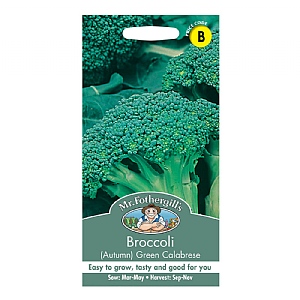 Mr Fothergills Broccoli (Autumn) Green Calabrese Seeds