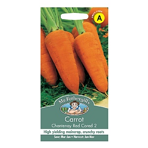 Mr Fothergills Carrot Chantenay Red Cored 2 Seeds