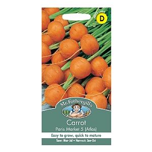Mr Fothergills Carrot Paris Market 5 - Atlas Seeds