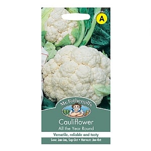 Mr Fothergills Cauliflower All The Year Round Seeds