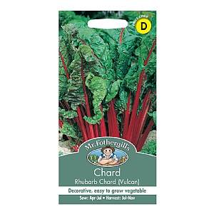 Mr Fothergills Chard Rhubarb Chard (Vulcan) Seeds