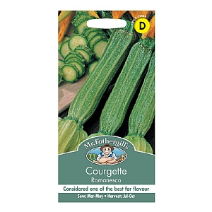 Mr Fothergills Courgette Romanesco Seeds