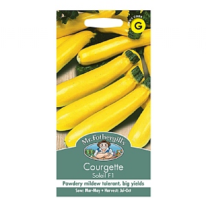 Mr Fothergills Courgette Soleil F1 Seeds