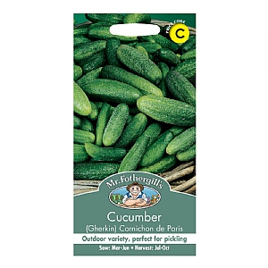 Mr Fothergills Cucumber (Gherkin) Cornichon De Paris Seeds