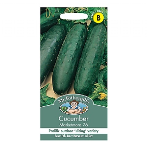 Mr Fothergills Cucumber Marketmore 76 Seeds