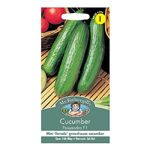 Mr Fothergills Cucumber Passandra F1 Seeds