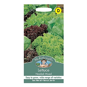 Mr Fothergills Lettuce Headed Mixed Seeds