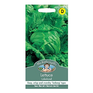 Mr Fothergills Lettuce Lakeland Seeds