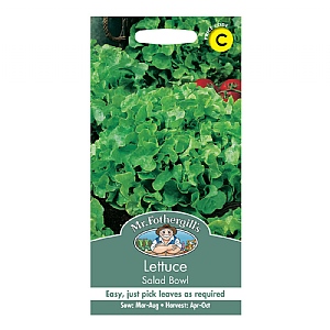 Mr Fothergills Lettuce Salad Bowl Seeds