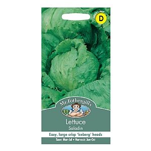 Mr Fothergills Lettuce Saladin Seeds