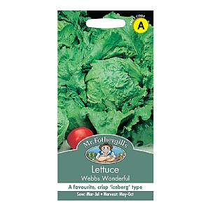 Mr Fothergills Lettuce Webbs Wonderful Seeds