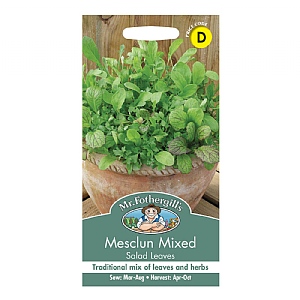 Mr Fothergills Mixed Mesclun Seeds