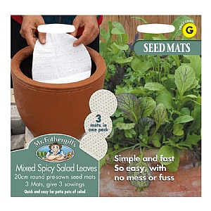 Mr Fothergills Mat Mixed Spicy Salad Leaves Seeds