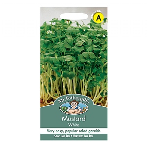 Mr Fothergills Mustard White Seeds