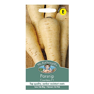 Mr Fothergills Parsnip Countess F1 Seeds