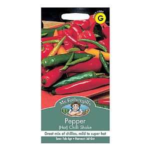 Mr Fothergills Pepper (Hot) Chilli Shake Seeds