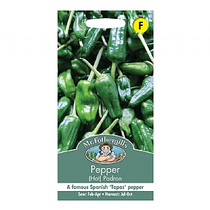 Mr Fothergills Pepper (Hot) Padron Seeds