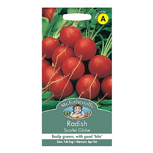 Mr Fothergills Radish Scarlet Globe Seeds