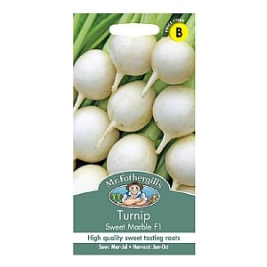 Mr Fothergills Turnip Sweet Marble F1 Seeds