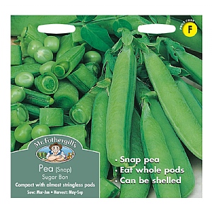 Mr Fothergills Pea (Snap) Sugar Bon Seeds