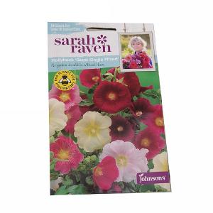 Sarah Raven Wildlife Collection Hollyhock Giant Single Mixed