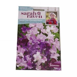 Sarah Raven Wildlife Collection Sweet Pea Midnight Blues