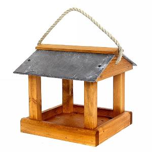 Tom Chambers Foss Slate Roof Hanging Bird Table