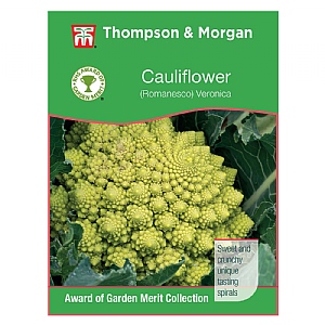 Thompson & Morgan Award of Garden Merit Cauliflower Romanesco Veronica F1 Hybrid