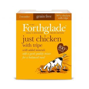 Forthglade Adult Just Chicken with Tripe Grain Free Wet Dog Food 395g