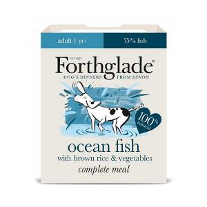 Forthglade Adult Ocean Fish, Brown Rice & Vegetable Wet Dog Food 395g