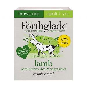Forthglade Adult Lamb, Brown Rice & Vegetable Wet Dog Food 395g