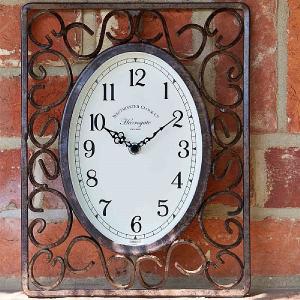 Outside In Harrogate Wall Clock
