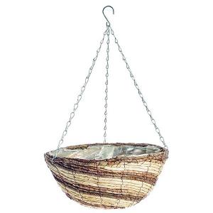 Banana Leaf Spiral Hanging Basket 35cm