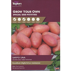 Sarpo Una Second Early Seed Potatoes Taster Pack