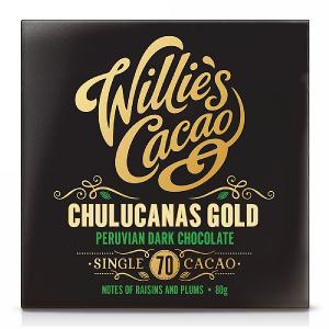 Willie's Cacao Chulucanas Gold Peruvian Dark Chocolate 80g